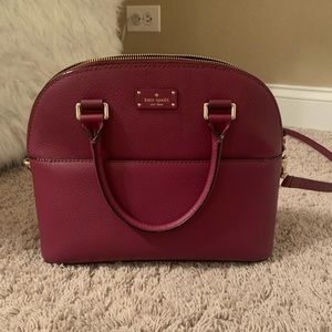 Burgundy Kate Spade Purse